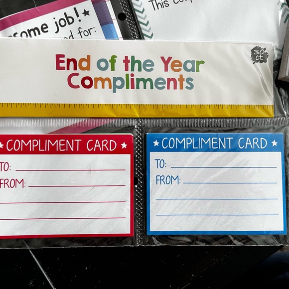 Teacher Pack - stickers, Notebook, Coupons, Compliments - Picture 6 of 8